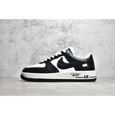 louis vuitton air force 1 black white|jordan 1 louis vuitton price.